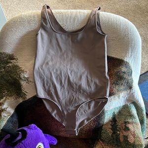 Skims, square neck bodysuit, small, NWOT